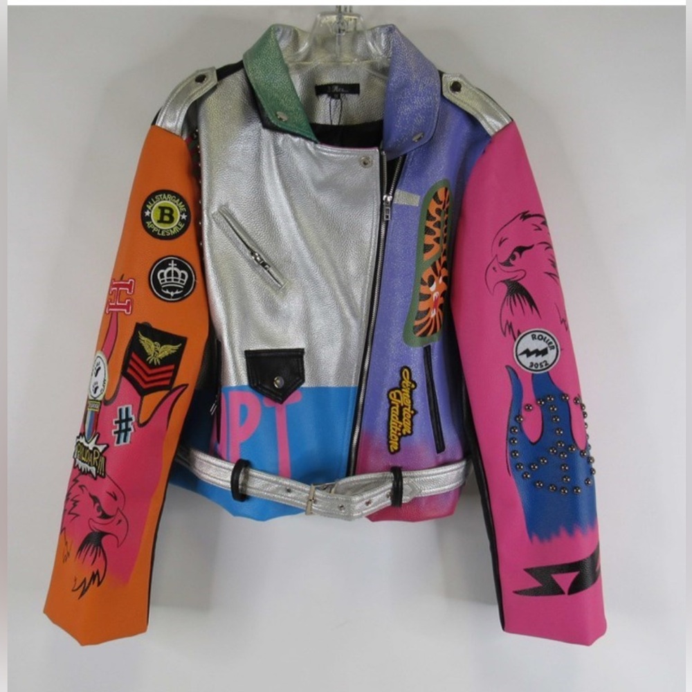 For Her NYC Faux Leather Jacket, Size: 1X (Women)